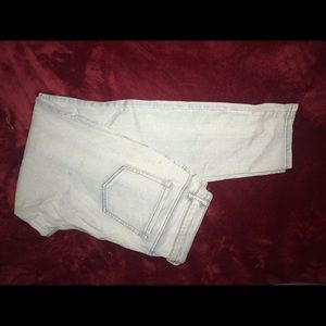 Light blue jeans